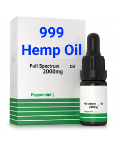 Full Spectrum 1000mg Hemp Oil (Peppermint)